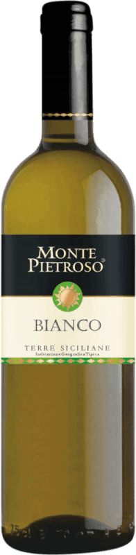 送料無料 | 白ワイン Monte Pietroso Bianco I.G.T. Terre Siciliane シチリア島 イタリア Chardonnay, Catarratto, Grillo 75 cl