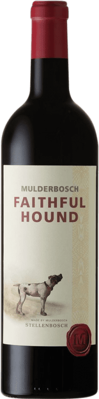 Бесплатная доставка | Красное вино Mulderbosch Faithful Hound I.G. Stellenbosch Стелленбош Южная Африка Merlot — Мерло, Cabernet Sauvignon — Каберне Совиньон, Cabernet Franc — Каберне Фран, Malbec — Мальбек, Petit Verdot 75 cl