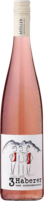 送料無料 | ロゼワイン Müller 3 Haberer Rosé I.G. Niederösterreich Niederösterreich オーストリア Zweigelt 75 cl