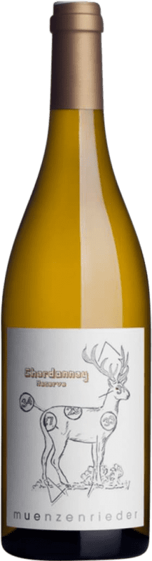 Kostenloser Versand | Weißwein Münzenrieder QUW Reserve — Gereift I.G. Burgenland Burgenland Österreich Chardonnay 75 cl