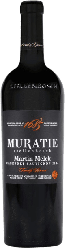 65,95 € Бесплатная доставка | Красное вино Muratie Estate Family Reserve I.G. Stellenbosch