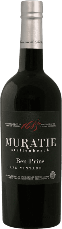 Бесплатная доставка | Крепленое вино Muratie Estate Ben Prins Cape Vintage I.G. Stellenbosch Стелленбош Южная Африка 75 cl