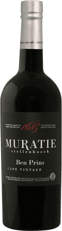 39,95 € Envio grátis | Vinho fortificado Muratie Estate Ben Prins Cape Vintage I.G. Stellenbosch