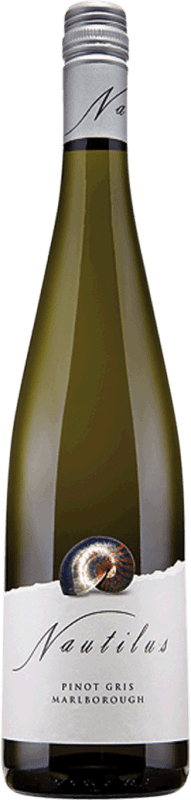 Envio grátis | Vinho Branco Nautilus Estate I.G. Marlborough Marlborough Nova Zelândia Pinot Cinzento 75 cl