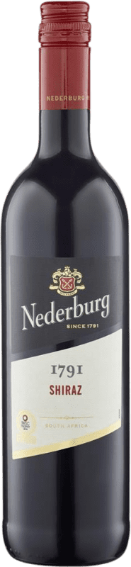 Kostenloser Versand | Rotwein Nederburg 1791 Shiraz W.O. Western Cape Western Cape South Coast Südafrika Syrah 75 cl