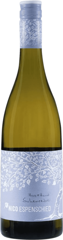 Envio grátis | Vinho branco Nico Espenschied Herz + Hand Seco Q.b.A. Rheinhessen Rheinhessen Alemanha Scheurebe 75 cl