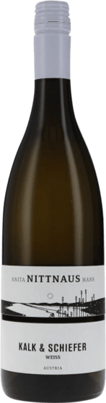 Free Shipping | White wine Nittnaus Anita & Hans Kalk & Schiefer Cuvée Weiss I.G. Burgenland Burgenland Austria Pinot White, Grüner Veltliner 75 cl