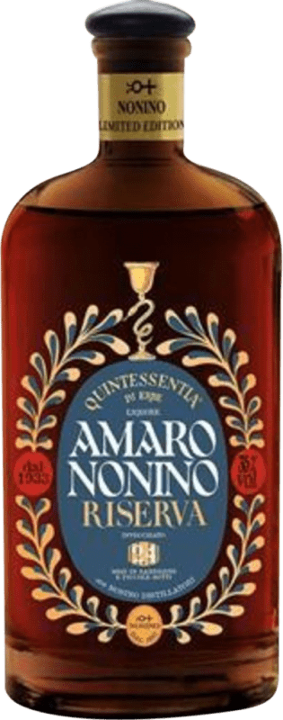 Бесплатная доставка | Амаретто Nonino Amaro Quintessentia di Erbe in Barriques Gereift Резерв Италия 70 cl
