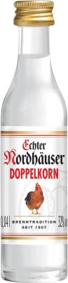 Бесплатная доставка | Ликеры Echter Nordhäuser Nordhäuser Doppelkorn Thüringen Германия миниатюрная бутылка 4 cl