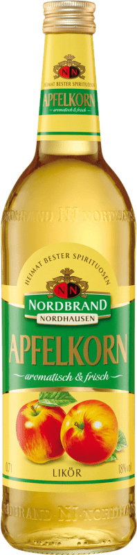 Envoi gratuit | Liqueurs Nordbrand Nordhausen Apfelkorn Allemagne 70 cl