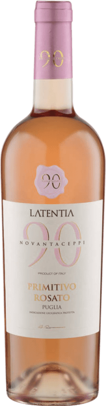 Free Shipping | Rosé wine Novantaceppi Rosato I.G.T. Puglia Puglia Italy Primitivo 75 cl