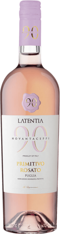 6,95 € Бесплатная доставка | Розовое вино Novantaceppi Rosato I.G.T. Puglia