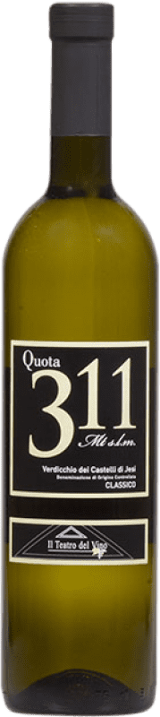 7,95 € | Белое вино Piersanti. Quota 311 Classico D.O.C. Verdicchio dei Castelli di Jesi Marcas Италия Verdicchio 75 cl