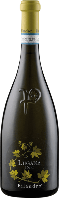 Envoi gratuit | Vin blanc Pilandro D.O.C. Lugana Lombardia Italie Trebbiano di Lugana 75 cl