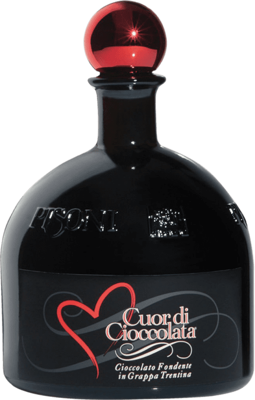 57,95 € Envío gratis | Licores Pisoni Cuor di Cioccolata Botella Medium 50 cl