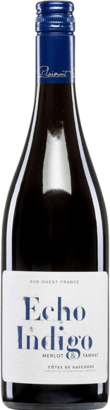 免费送货 | 红葡萄酒 Plaimont Echo Indigo I.G.P. Vin de Pays Côtes de Gascogne 法国 Merlot — 梅洛, Nebbiolo — 内比奥罗 75 cl