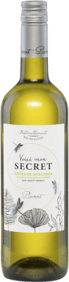 Plaimont Voici Mon Secret Blanc Colombard Vin de Pays Côtes de Gascogne 75 cl