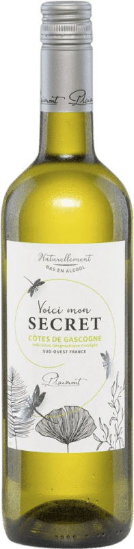 7,95 € | Vino blanco Plaimont Voici Mon Secret Blanc I.G.P. Vin de Pays Côtes de Gascogne Francia Colombard 75 cl