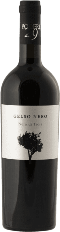 19,95 € Envio grátis | Vinho tinto Podere 29 Gelso Nero I.G.T. Puglia