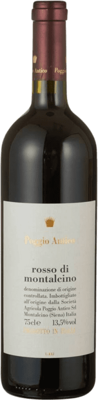 38,95 € Envío gratis | Vino tinto Poggio Antico D.O.C. Rosso di Montalcino