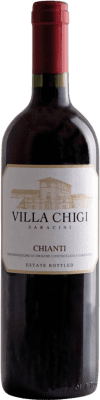 Poggio Bonelli. Villa Chigi Sangiovese — 桑娇维塞 Chianti 75 cl