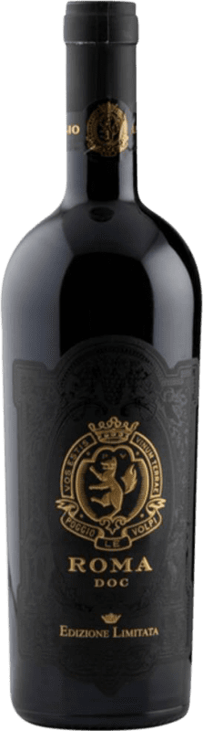 Бесплатная доставка | Красное вино Poggio Le Volpi Edizione Limitata D.O.C. Roma Лацио Италия Syrah, Montepulciano, Cesanese 75 cl