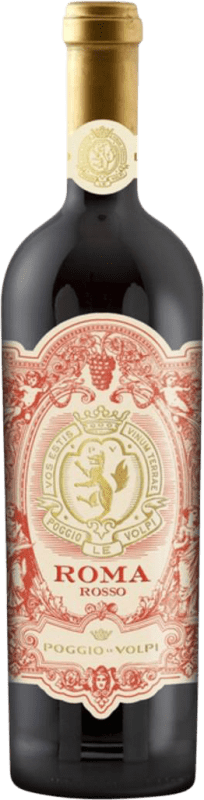 18,95 € Kostenloser Versand | Rotwein Poggio Le Volpi D.O.C. Roma