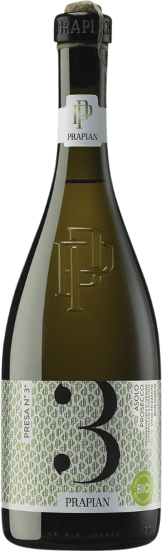 送料無料 | 白スパークリングワイン Prapian Presa Nº 3 Spago Frizzante D.O.C.G. Asolo Prosecco Venecia イタリア Glera 75 cl