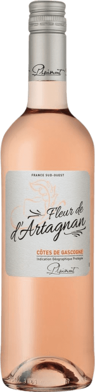 Kostenloser Versand | Rosé-Wein Plaimont Fleur de d'Artagnan Rosé I.G.P. Vin de Pays Côtes de Gascogne Frankreich Merlot, Cabernet Sauvignon 75 cl