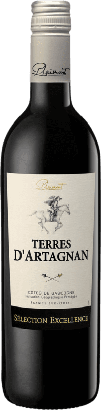 Бесплатная доставка | Красное вино Plaimont Terres d'Artagnan Rouge Франция Merlot, Cabernet Sauvignon, Tannat 75 cl