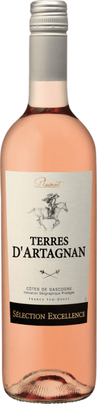 免费送货 | 玫瑰酒 Plaimont Terres d'Artagnan Rosé 法国 Merlot, Cabernet Sauvignon, Tannat 75 cl