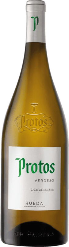 19,95 € | 白酒 Protos D.O. Ribera del Duero 卡斯蒂利亚莱昂 西班牙 Verdejo 瓶子 Magnum 1,5 L