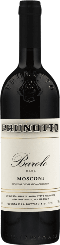 Бесплатная доставка | Красное вино Prunotto Mosconi D.O.C.G. Barolo Пьемонте Италия Nebbiolo 75 cl