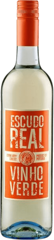 Envio grátis | Vinho branco Quinta da Lixa Escudo Real I.G. Vinho Verde Vinho Verde Portugal Loureiro, Treixadura, Arinto 75 cl