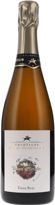 61,95 € | Белое игристое Régis Poissinet Terre d'Irizée Экстра-Брут A.O.C. Champagne шампанское Франция Chardonnay, Pinot Meunier 75 cl