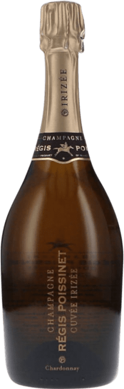 Free Shipping | White sparkling Régis Poissinet Cuvée Irizée Extra Brut A.O.C. Champagne Champagne France Chardonnay 75 cl