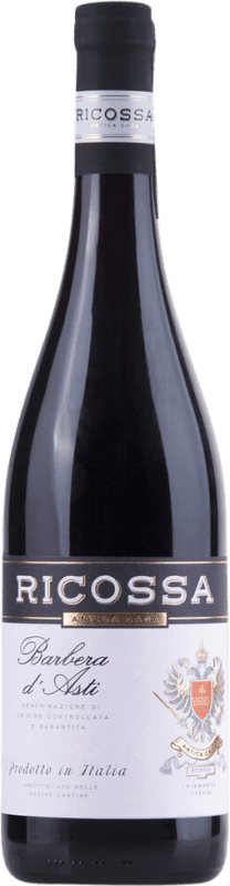 6,95 € | Vin rouge Cantine di Ricossa D.O.C. Barbera d'Asti Piémont Italie Barbera 75 cl