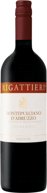 Бесплатная доставка | Красное вино Rigattieri D.O.C. Montepulciano d'Abruzzo Абруцци Италия Montepulciano 75 cl