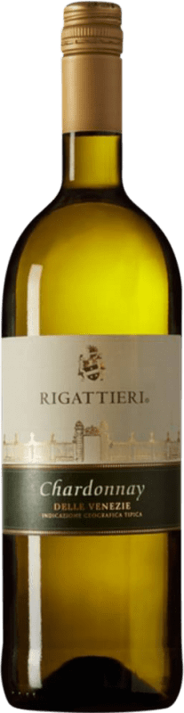 Бесплатная доставка | Белое вино Rigattieri I.G.T. Trevenezie Венето Италия Chardonnay 1 L