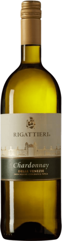Бесплатная доставка | Белое вино Rigattieri I.G.T. Trevenezie Венето Италия Chardonnay — Шардоне 1 L