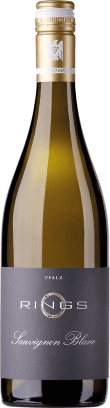 Envoi gratuit | Vin blanc Rings Freinsheim Sec Q.b.A. Pfälz Pfälz Allemagne Sauvignon Blanc 75 cl