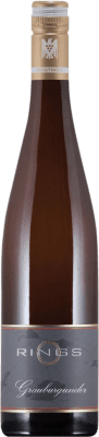 Spedizione Gratuita | Spumante Bianco Rings Trocken — Secco Q.b.A. Pfälz PFALZ Germania Pinot Grigio 75 cl Rings Pinot Grigio Trocken — Secco Pfälz 75 cl