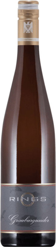 送料無料 | 白スパークリングワイン Rings ドライ Q.b.A. Pfälz Pfälz ドイツ Pinot Grey 75 cl