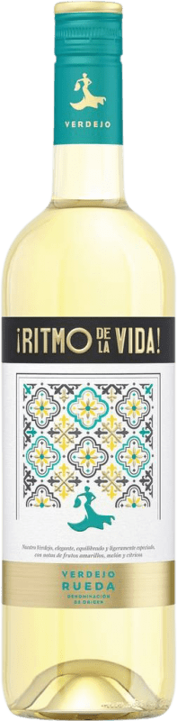 Free Shipping | White wine Ritmo de la Vida D.O. Rueda Castilla y León Spain Verdejo 75 cl