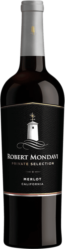 Free Shipping | Red wine Robert Mondavi Private Selection I.G. California California United States Merlot 75 cl