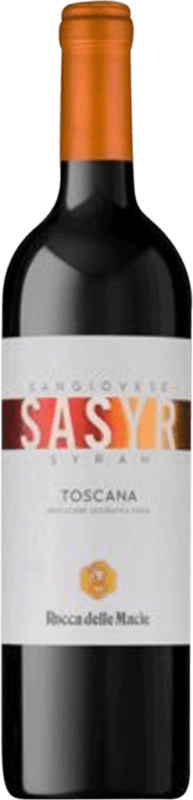 12,95 € | Красное вино Rocca delle Macìe Sasyr I.G.T. Toscana Тоскана Италия Sangiovese, Nebbiolo 75 cl