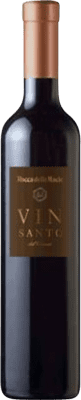 32,95 € | Fortified wine Rocca delle Macìe D.O.C. Vin Santo del Chianti Tuscany Italy Malvasía, Trebbiano Toscano Medium Bottle 50 cl