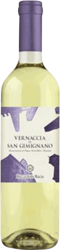 Бесплатная доставка | Белое вино Rocca delle Macìe D.O.C.G. Vernaccia di San Gimignano Тоскана Италия Vernaccia 75 cl