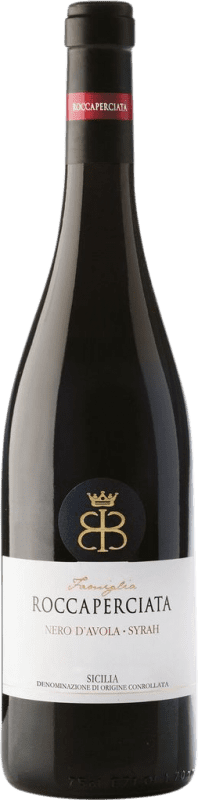 Envoi gratuit | Vin rouge Roccaperciata Nero d'Avola Syrah D.O.C. Sicilia Sicile Italie Syrah, Nebbiolo 75 cl