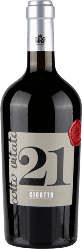 12,95 € Envoi gratuit | Vin Rouge Romagnoli Cicotto 21 Colto Vitato Supérieur D.O.C. Gutturnio